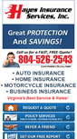 Mobile Screenshot of hayes4insurance.com